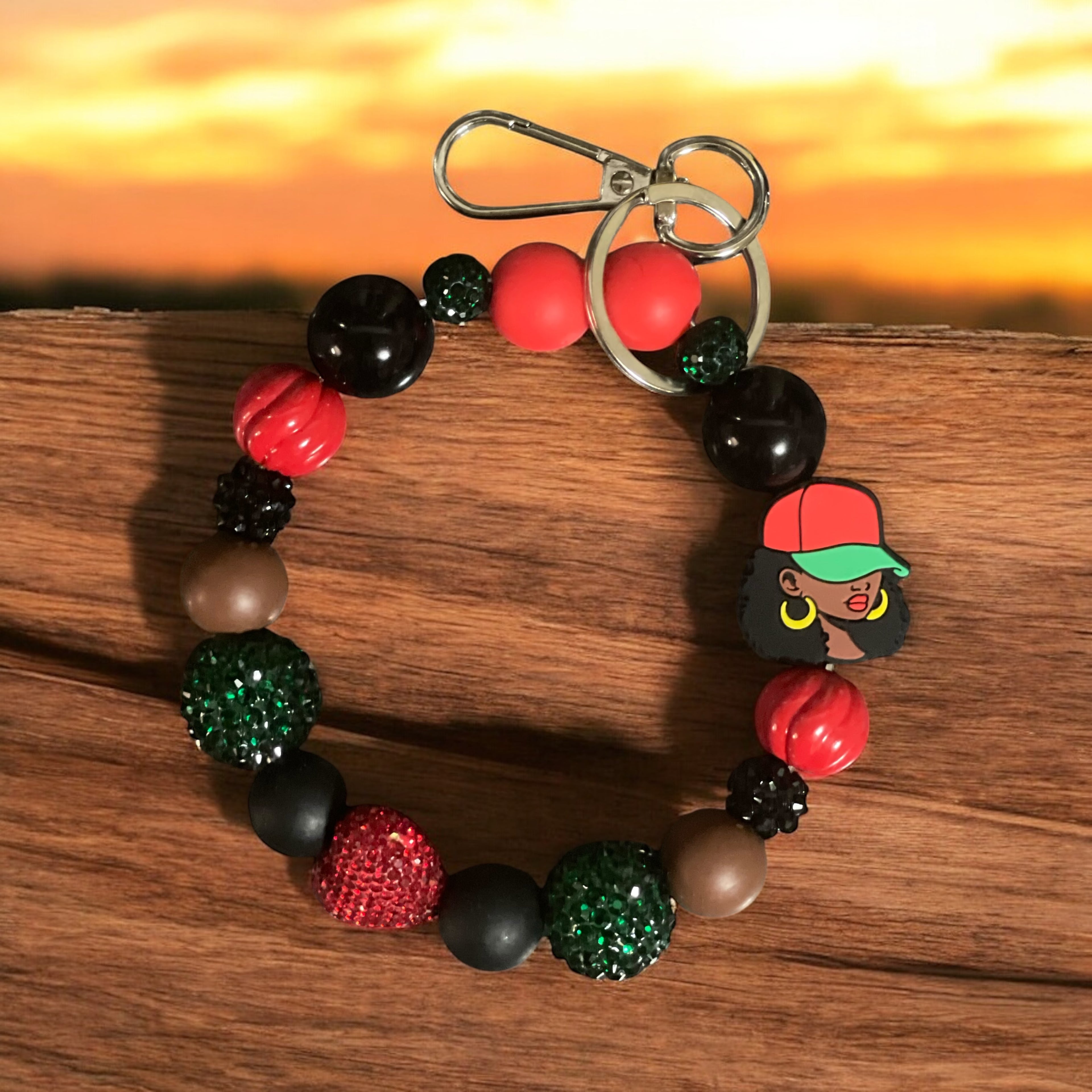 *NEW* Round Wired Keychains