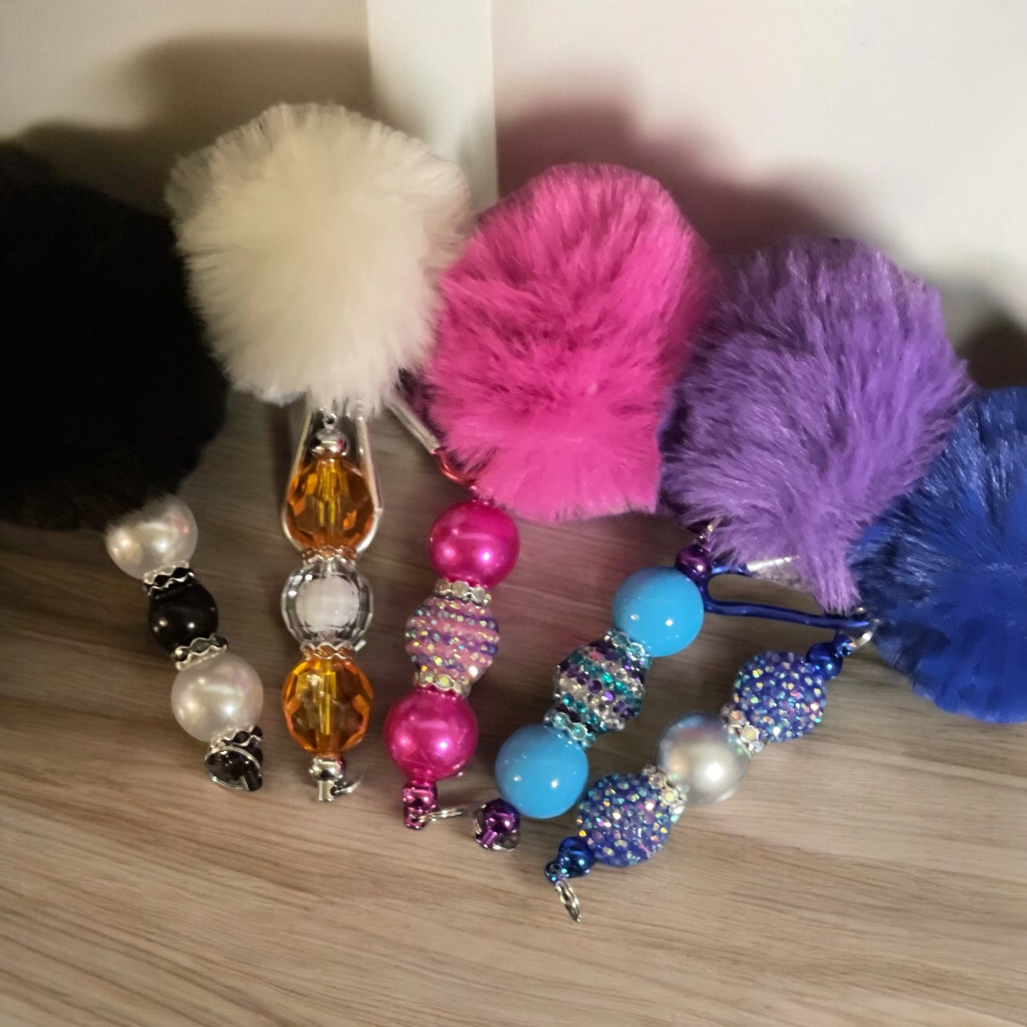 *NEW* POM-POM PEN'S & KEYCHAIN'S