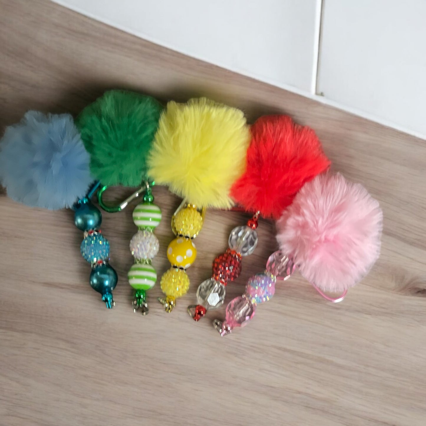 *NEW* POM-POM PEN'S & KEYCHAIN'S